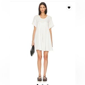 Free People White Mini Dress